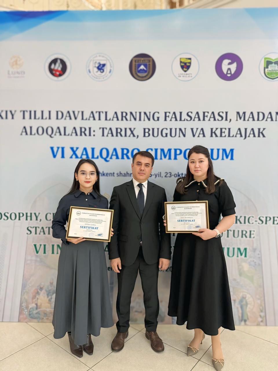 The VI International Symposium titled "Philosophy, Culture, and Relations of the Turkic-speaking States: History, Present and Future"